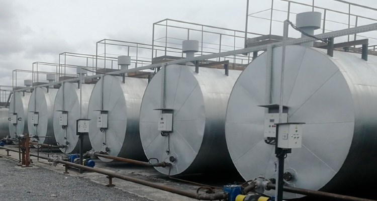 Резервуары горизонтальные