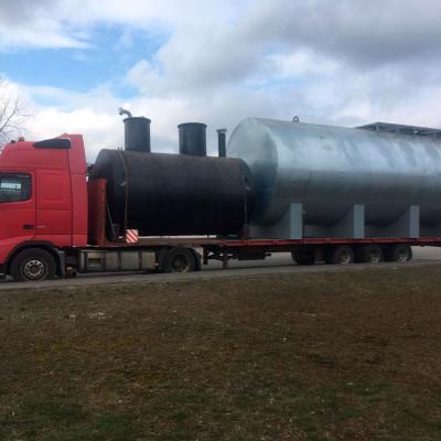 Доставка резервуара